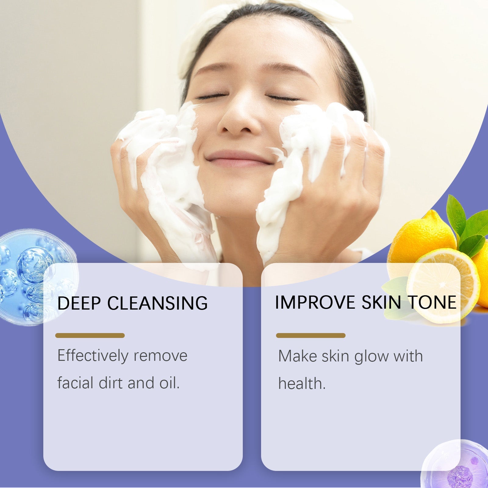 Acne Cleanser Gently Clears Pores Refreshes Moisturizes Skin Without Tightness Daily
