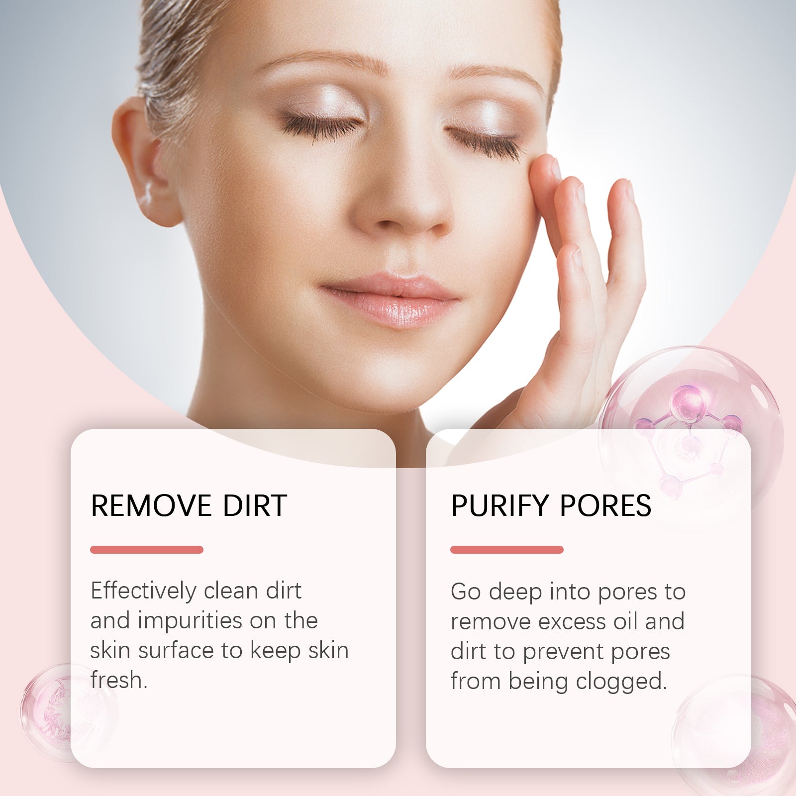 Pore Cleansing Cleanser Removes Impurities and Moisturizes Skin Gently Daily