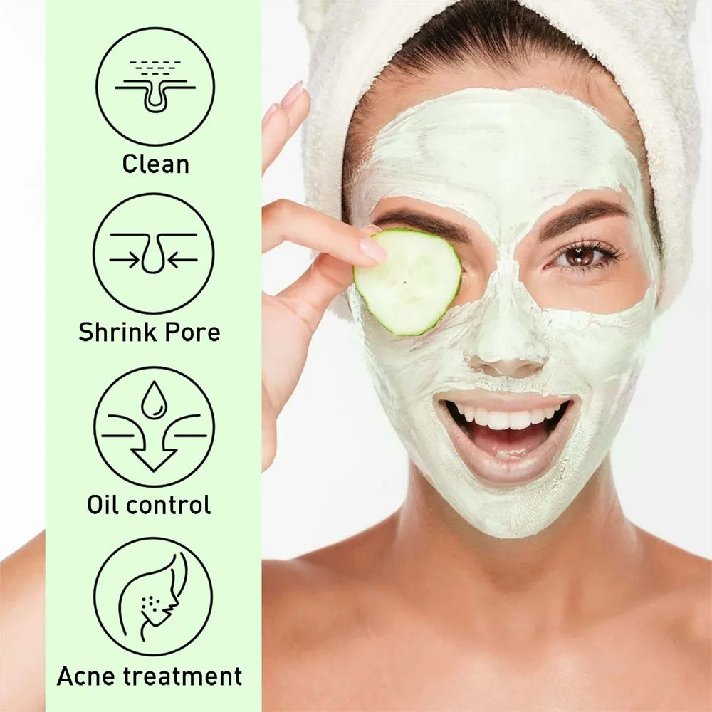 West Month Blackhead Mud Mask Controls Oil Shrinks Pores and Moisturizes