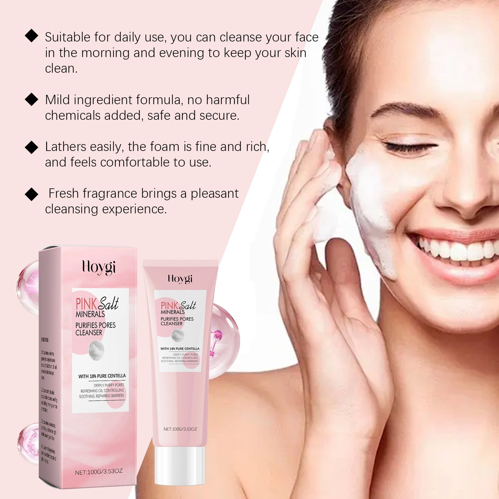 Pore Cleansing Cleanser Removes Impurities and Moisturizes Skin Gently Daily