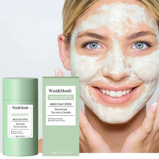 West Month Blackhead Mud Mask Controls Oil Shrinks Pores and Moisturizes