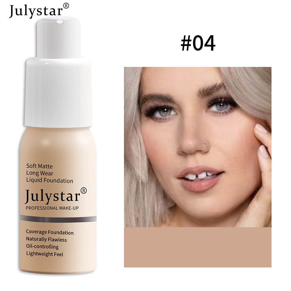 Long Lasting Liquid Foundation Concealer Moisturizing Oil Control BB Cream Makeup
