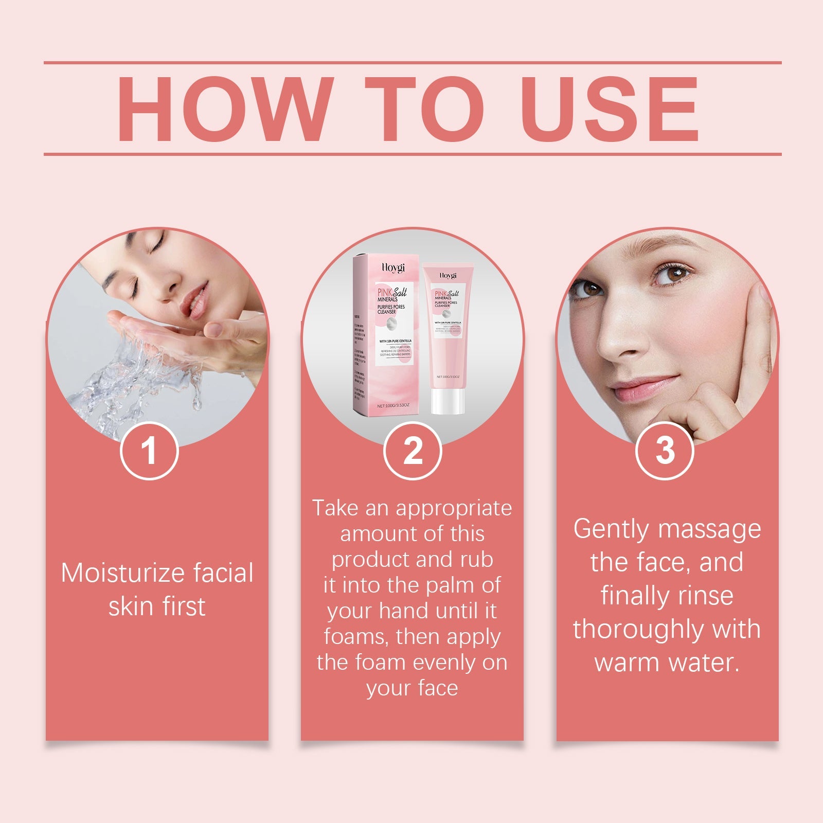 Pore Cleansing Cleanser Removes Impurities and Moisturizes Skin Gently Daily