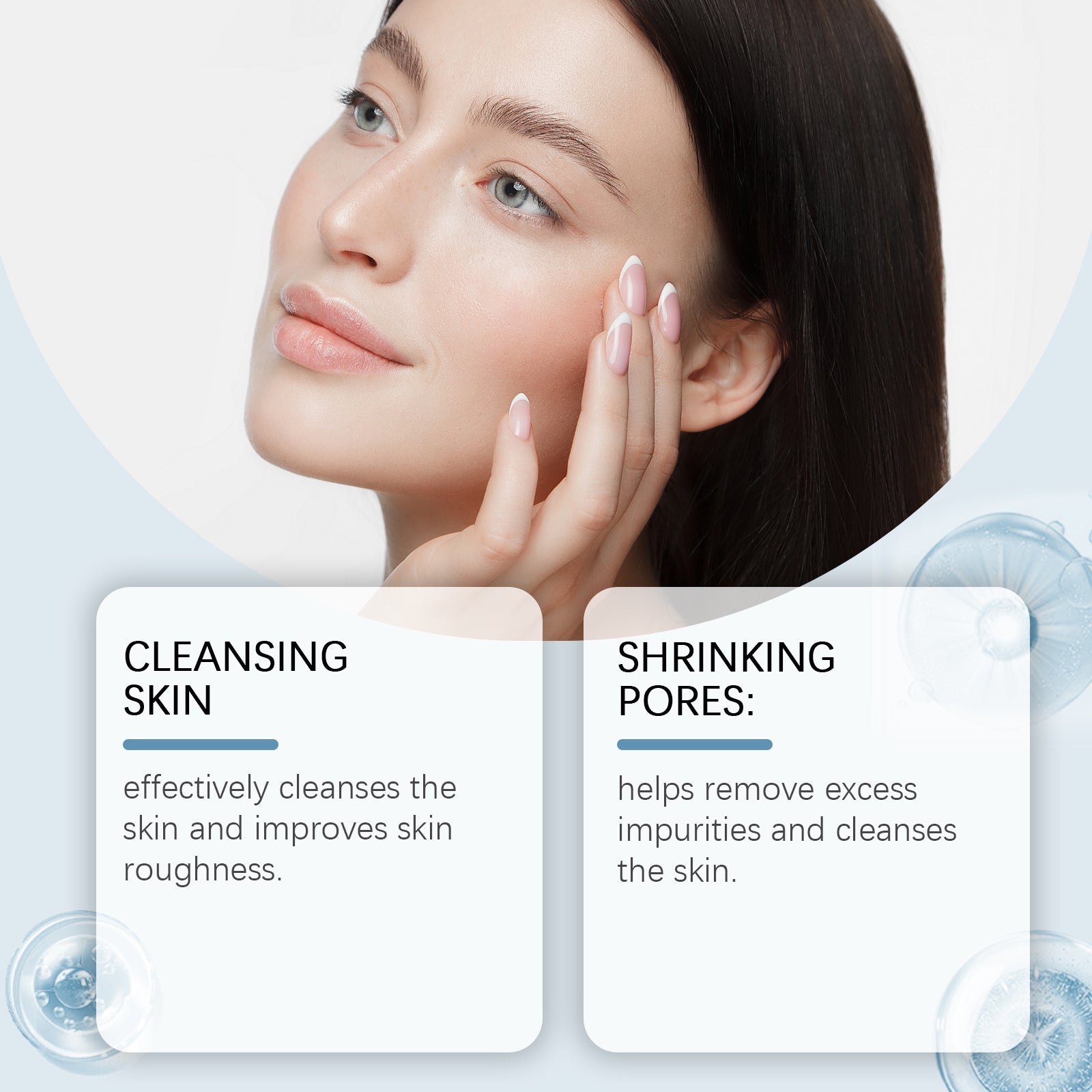 Pore Delicate Toner Cleanses Moisturizes Nourishes Skin for Daily Care Routine