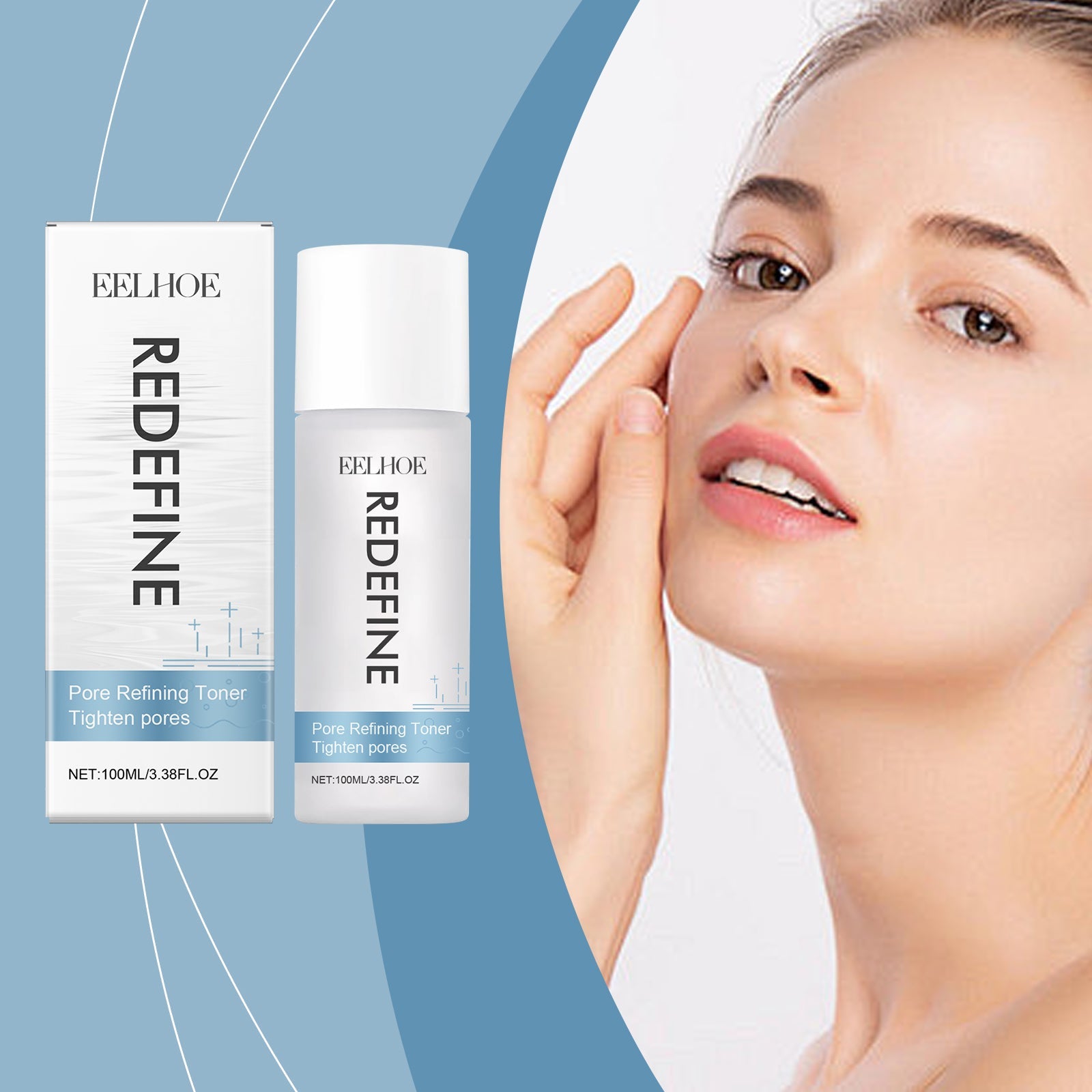 Pore Delicate Toner Cleanses Moisturizes Nourishes Skin for Daily Care Routine