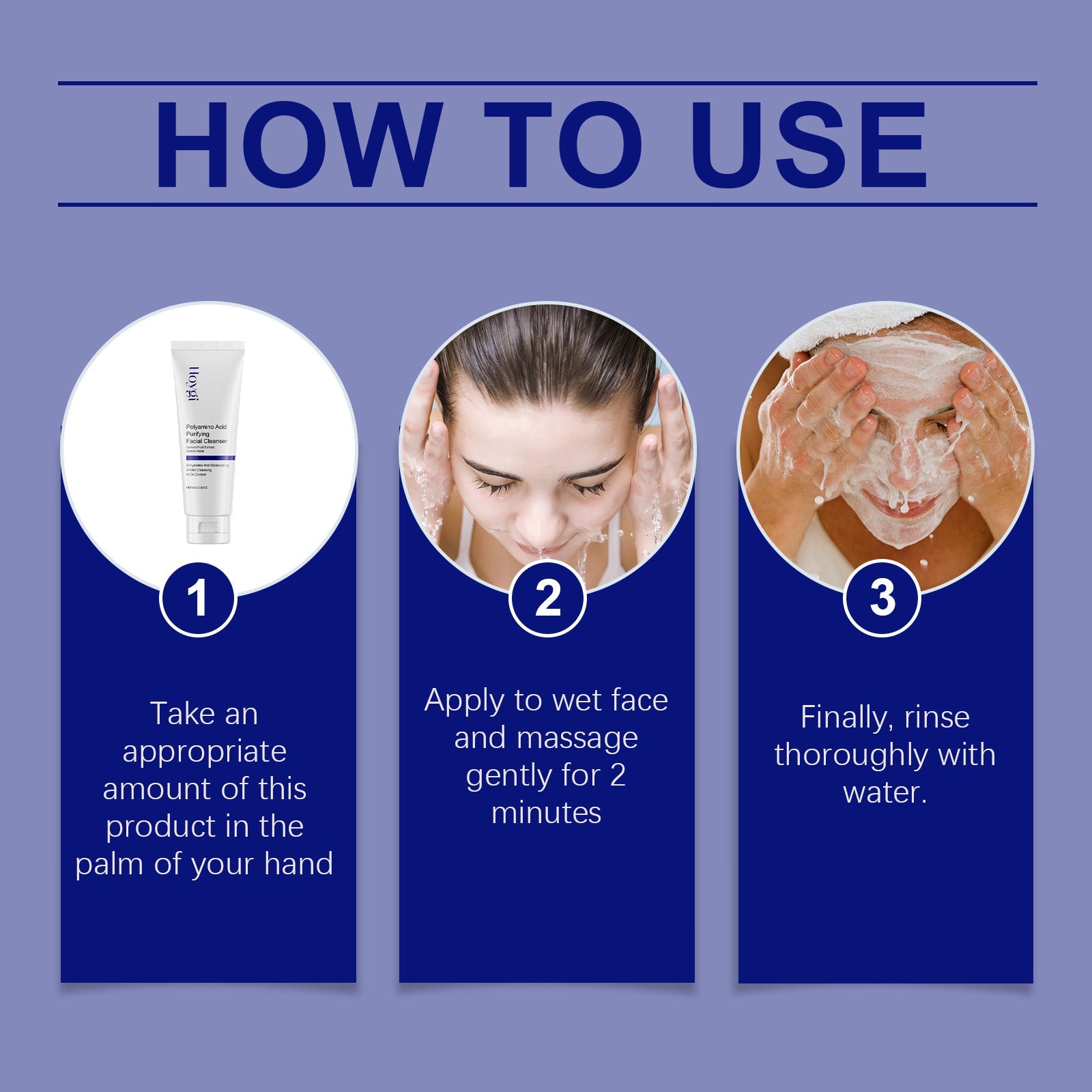 Acne Cleanser Gently Clears Pores Refreshes Moisturizes Skin Without Tightness Daily