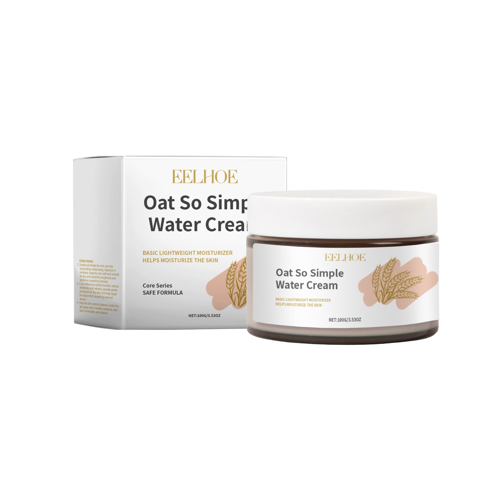 Oatmeal Moisturizer Hydrates Facial Skin with Radiant Non Greasy Daily Care