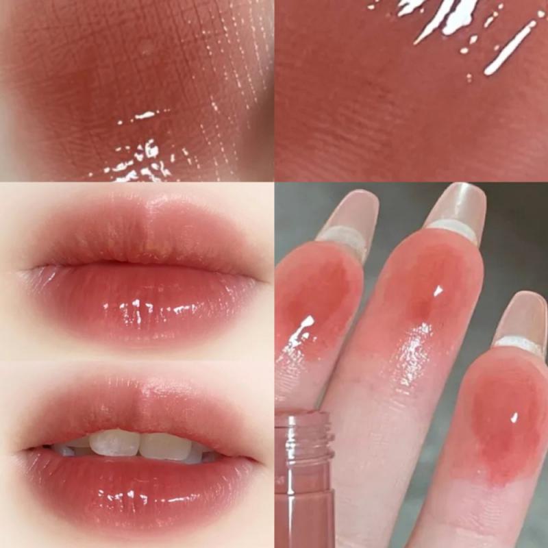 Water Mirror Lip Glaze Moisturizing Long Lasting Non Stick Lipstick Makeup