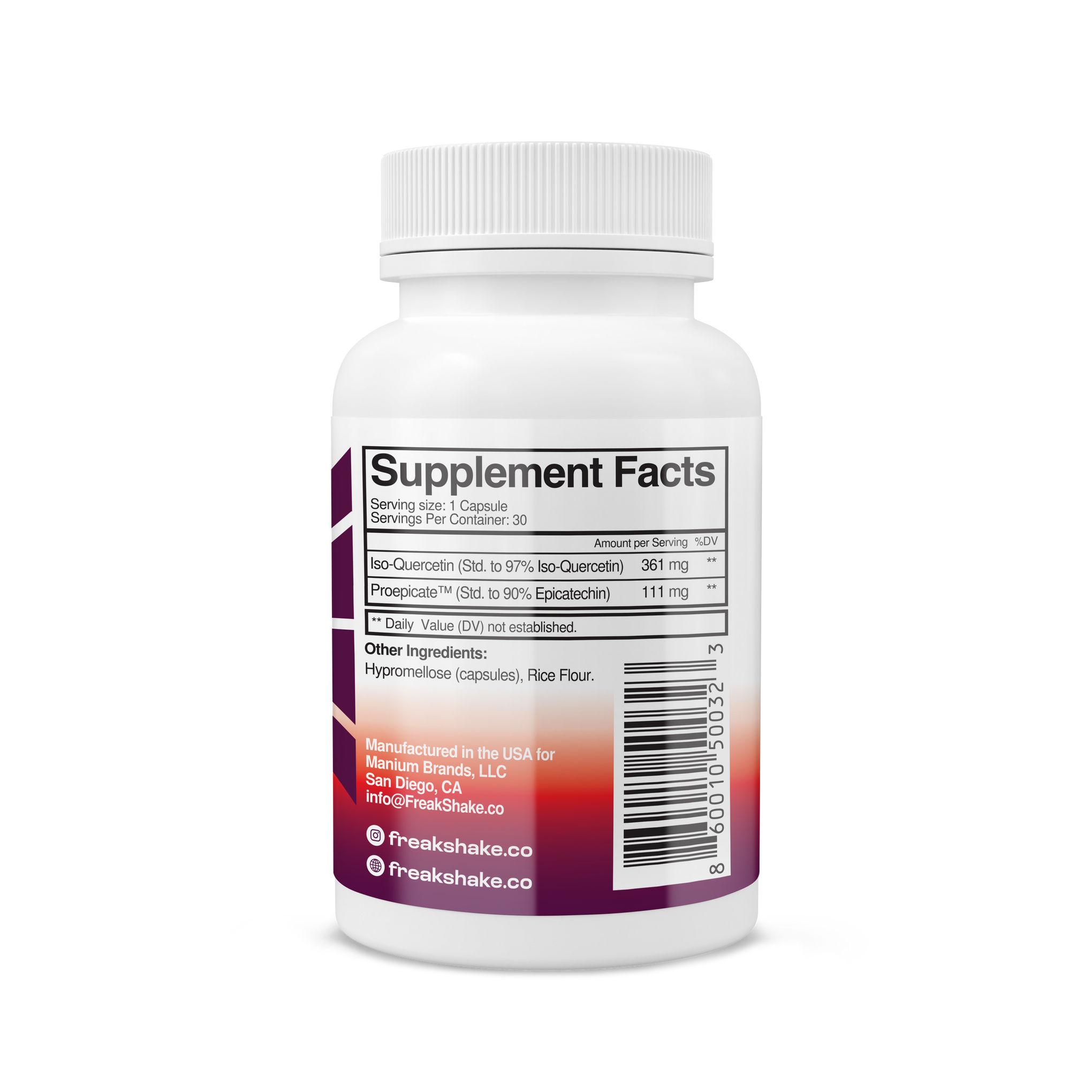 20% Savings Bundle - 30 Capsules and 6 Drink Mix Stick Packs (Citrus)