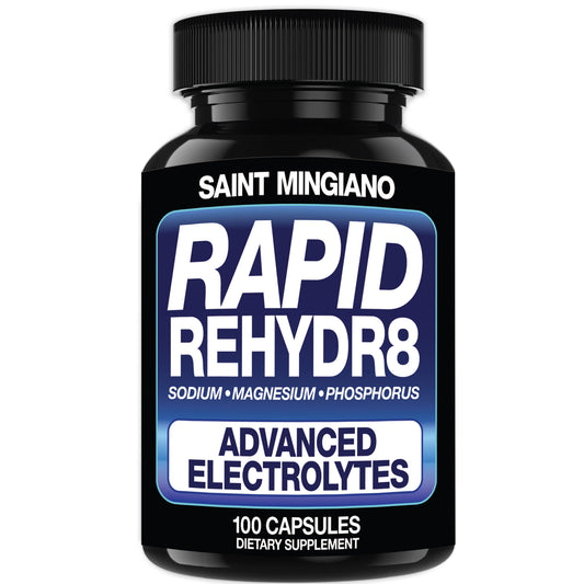 Rapid Rehydr8 Electrolyte Capsules for Muscle Recovery Endurance and Cramp Prevention