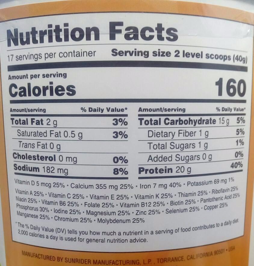 Protein Plus Unique Protein Powder for Daily Nutrition and Recovery
